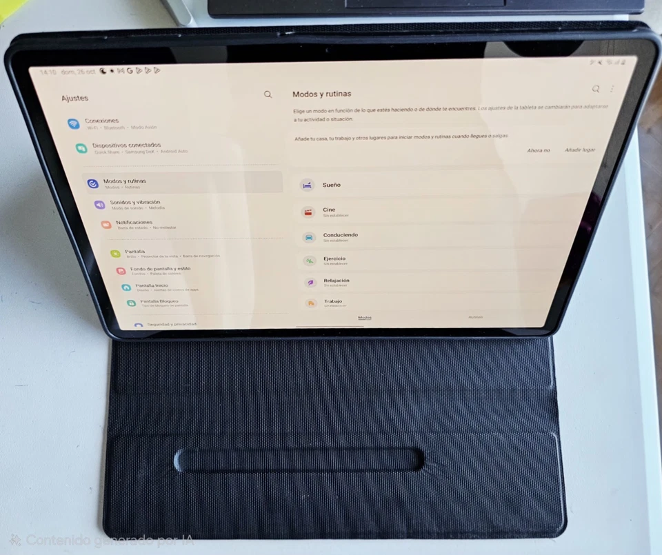 Samsung Tab S7+ Plus WiFi 5G 128GB Oro - Imagen 4 de 4