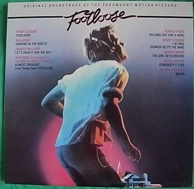 Footloose Original Soundtrack LP Vinyl Kenny Loggins Bonnie Tyler 80s Movie Mus