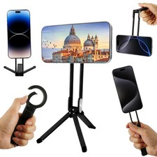 Magnetic Phone Tripod Stand Aluminum Foldable Phone Mount for iPhone MagSafe US