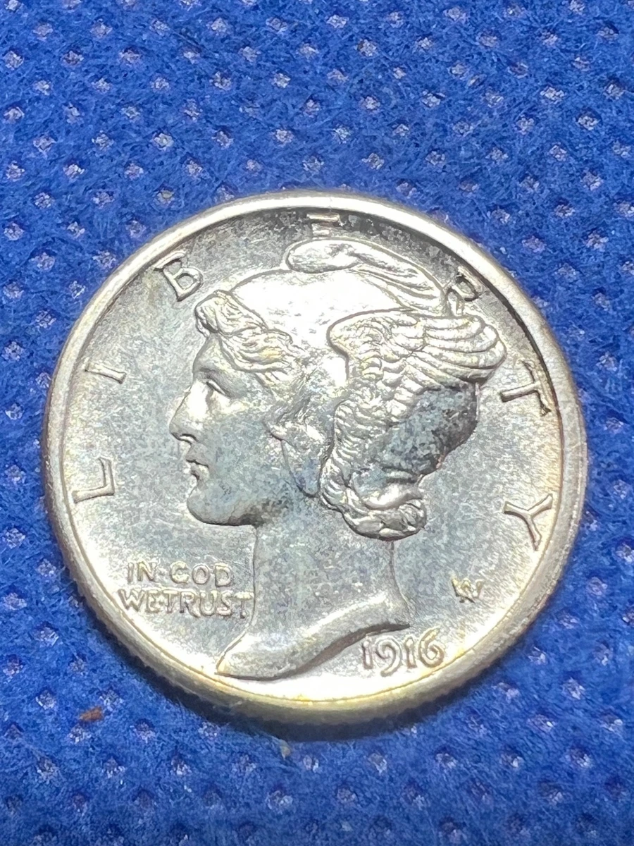 Uncirculated 1916 Year Mercury Dimes (1916-1945) for sale | eBay