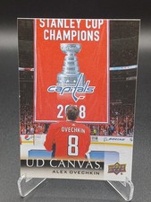 Alex Ovechkin UD Canvas 2018-19 C203 Cup Banner - NHL Washington Capitals