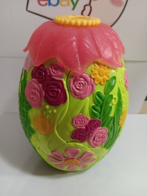 HATCHIMALS COLLEGGTIBLES SECRET SCENE MOTORIZED EGG PLAYSET PINK FLOWERS POD...
