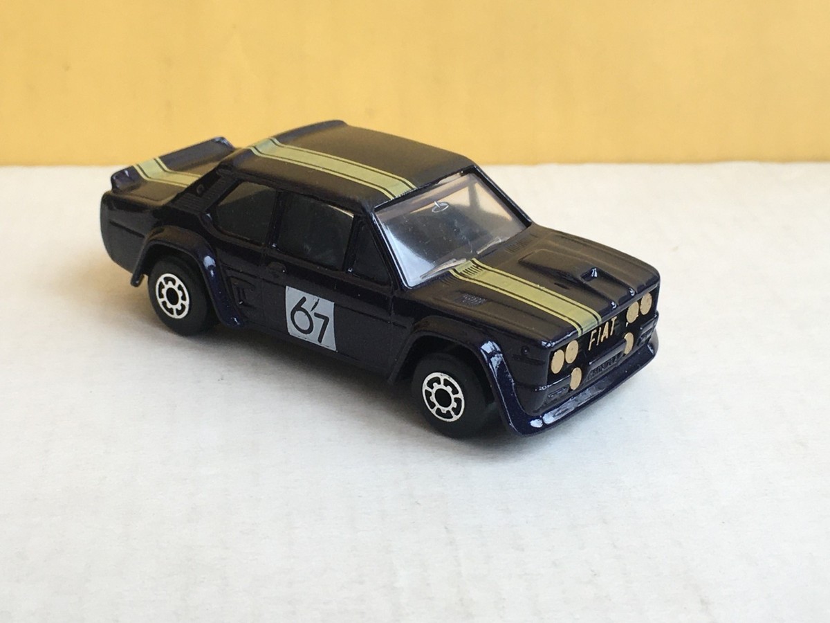 Matchbox FIAT ABARTH 1:53 1982 very dark purple/ Bulgarian base | eBay