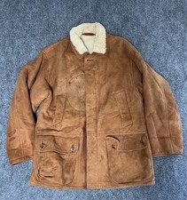 Sawyer Of Napa 100 Wool Coat Heavy Made In USA Small Medium