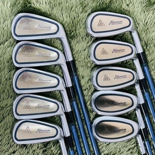 Jumbo Ozaki J'S Titanium Muscle Iron Set Of 10 Men'S Golf Very Popular - Picture 2 of 10