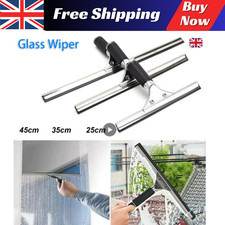 Professional Window Cleaning Equipment Glass Rubber 25-45cm Squeegee