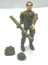 G.I. Joe 1982 ZAP -con bazuca, mochila y casco - nueva junta tórica - leer