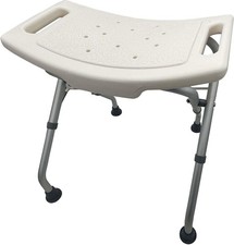 Duschhocker Duschstuhl rutschfest Badhocker 120kg Duschsitz höhenverstellbar