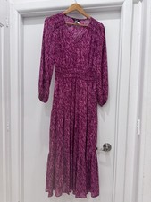 Verawang Women’s Maxi Dress Pink New With Tags Size S