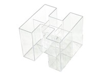 Han MultiköCher Bravo, 5 FäCher, Glasklar-Transparent 1 Bis 24 Stk Spare 70%