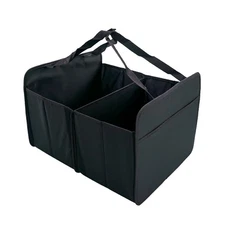 Auto Drive Car Hard-Sided Collapsible Trunk Organizer (Black)