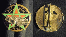 INSIGNE MILITAIRE – 31° RÉGIMENT DU GÉNIE - OFSI