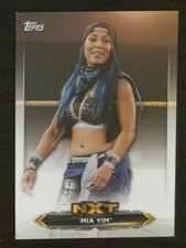 2020 Topps WWE NXT 1st card Mia Yim  #NXT-33