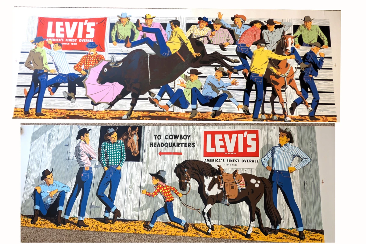 Levis Sign In Collectible Advertising Store Displays | eBay