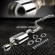 For 12-15 Honda Civic Coupe 2-dr R18 L4 4 Muffler Tip Catback Exhaust System