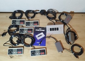 NES Konsole mit Super Mario Bros. 2 mit gro&szlig;em Zubeh&ouml;rpaket , getestet