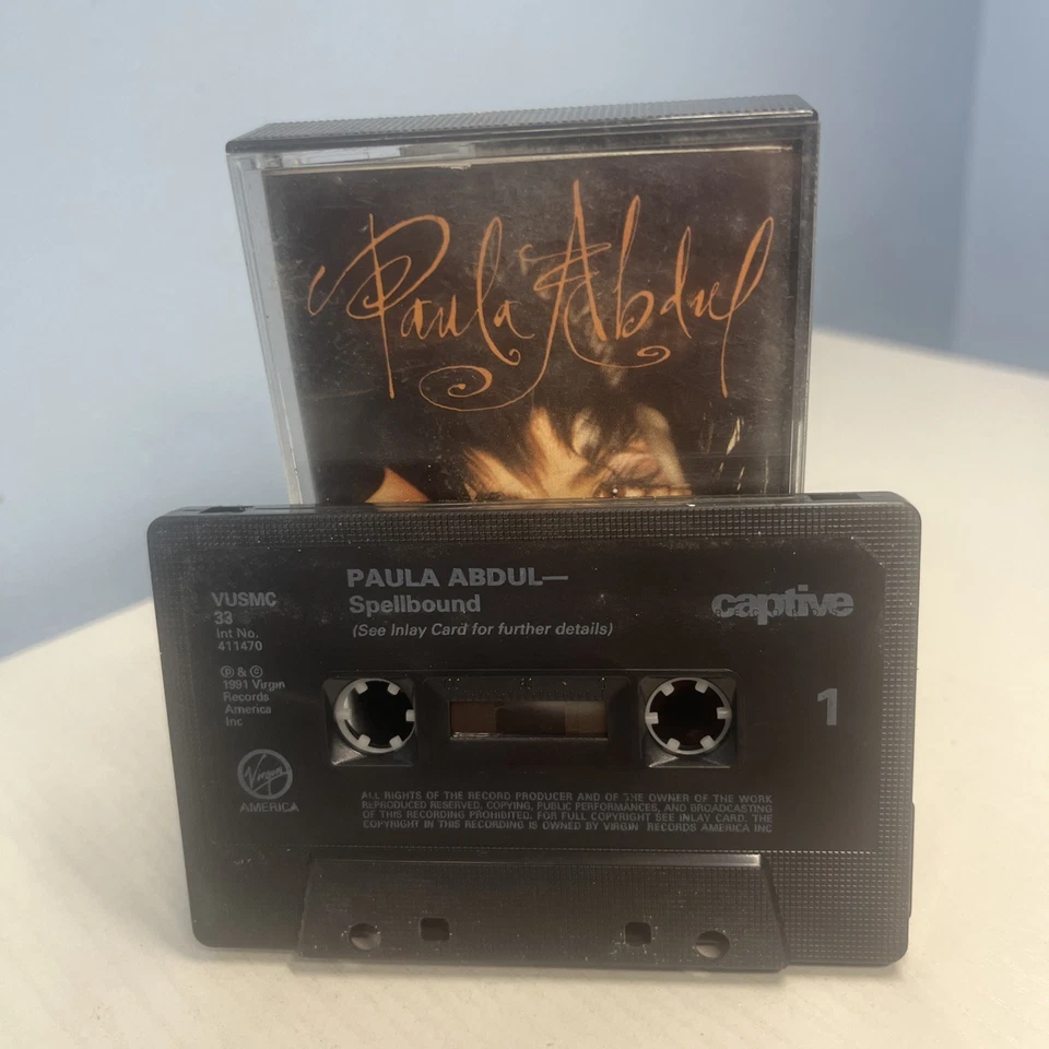 Paula Abdul Spellbound CASSETTE ALBUM Electronic New Jack Swing, House, Europop - Image 2 of 3