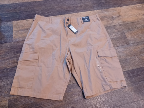 Tommy Hilfiger Cargo Shorts Seven Pocket Size 38 Men’s 1” Inseam Khaki ...