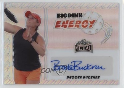 2024 Leaf Metal Pickleball Silver Prismatic 2/5 Brooke Buckner #BDE-BS1 Auto 1i9