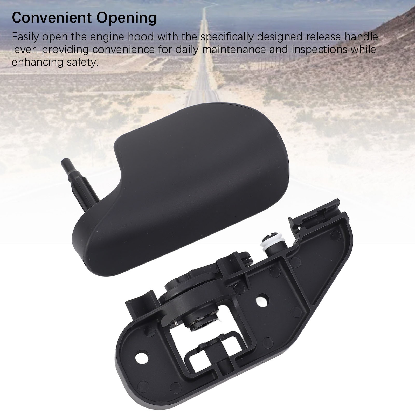 Bonnet Release Handle 8J2823533C 4PK Bonnet Lid Hood Release Pull Handle Lever W