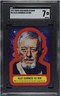 Star Wars Alec Guiness As Ben 1977 Topps Sticker #13 SGC 7
