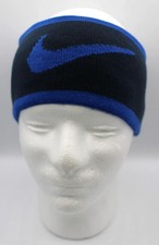 Nike Seamless Knit Headband Men's Reversible Game Royal/Obsidian