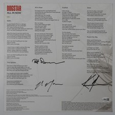 Keanu Reeves JSA Autograph Signed Album Vinyl Record Album Dogstar