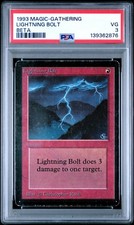 1993 MTG LTD ED BETA LIGHTNING BOLT PSA 3