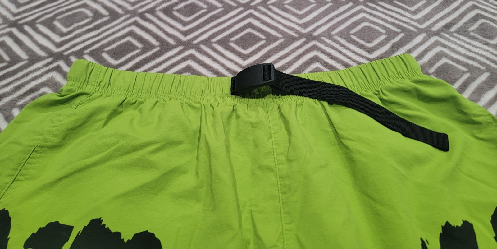 G59 Grey Five Nine Records Shorts Size Men Size Medium Green Nylon Suicideboys