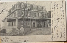 1906 Gap PA, Bellevue Inn, Lancaster County, Postcard