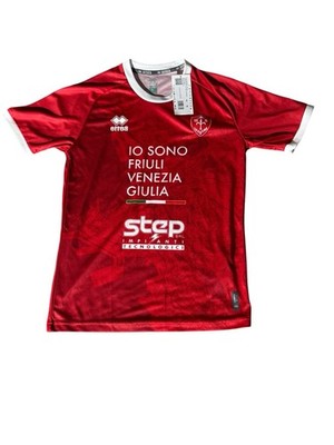 ERREA TRIESTINA CALCIO ROSSO BIANCO SOCCER SHIRT JERSEY NEW W TAGS  #11 FELITTO