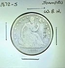 1872-S Seated Liberty Half Dollar