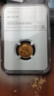 1933 D Lincoln Wheat Cent Penny NGC MS66 RD Red                             5429