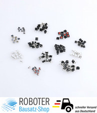 Microschalter / Drucktaster SMD/THT Sortiment 120 Stück 12 Größen Arduino DIY