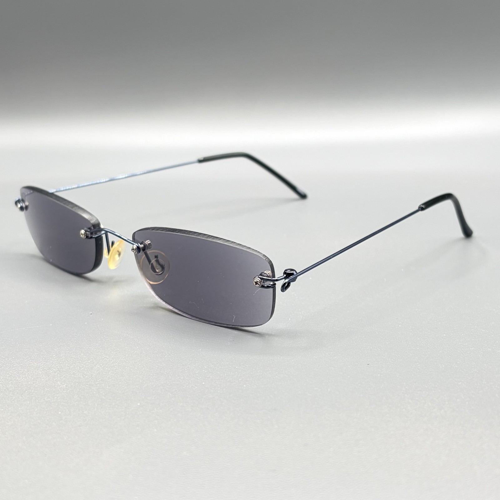 Halston Rimless Rectangular Sun Reading Glasses H… - image 1