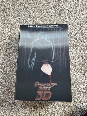 NECA Reel Toys Friday the 13th Part 3 Jason Voorhees Figure w/ Mask, Weapons
