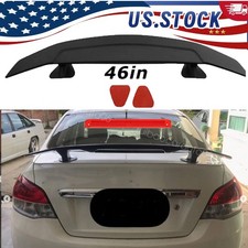 Matte Black 46 Gt Style Racing Rear Trunk Spoiler Wing For Mitsubishi Lancer Matte Black 46 Gt Style Racing Rear Trunk Spoiler Wing For Mitsubishi Lancer