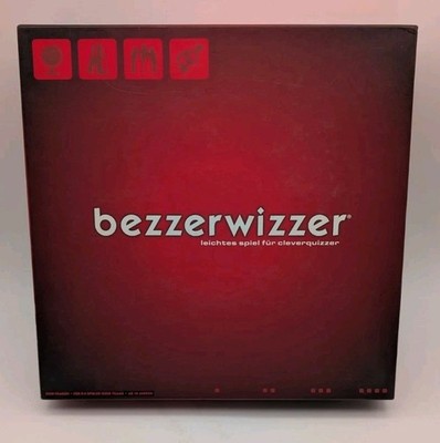 Bezzerwizzer Rot Quizspiel Familienspiel  Gesellschaftsspiel Partyspiel