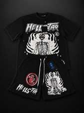 Hellstar Skull Short/Shirt Set Medium