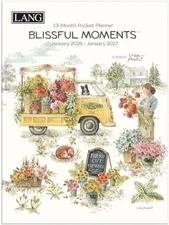 Lang Blissful Moments 2026 Monthly Pocket Planner w