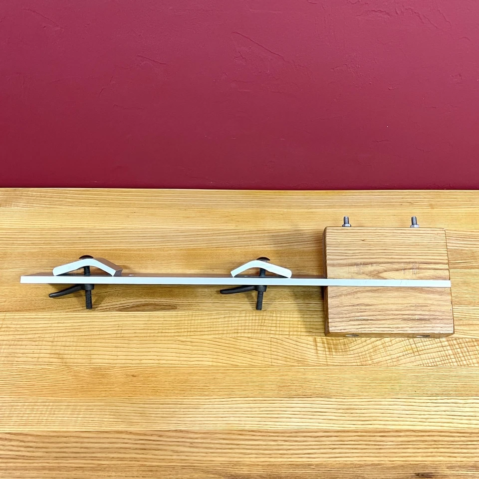 Old Town Canoe Motor Mount Aluminum Wood - Image 4 of 4