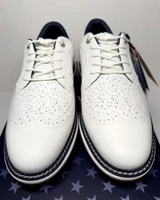 Sun Day Red Pioneer Magnolia LE Golf Shoes Men’s Size 11.5 – White/Blue/Red -New