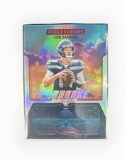 2025 Panini Rookies & Stars - Airborne Sam Darnold #19 Silver Prizm