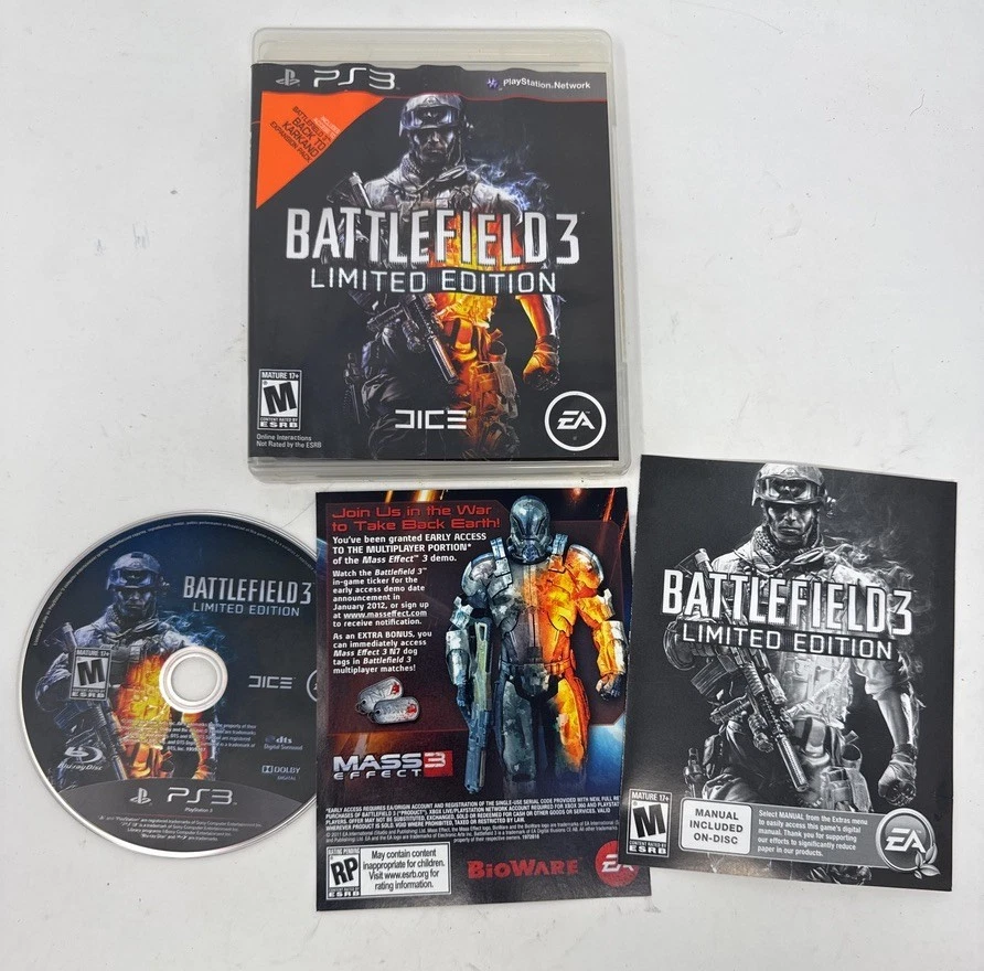 Battlefield 3 Video Games with Special Edition for sale | eBay