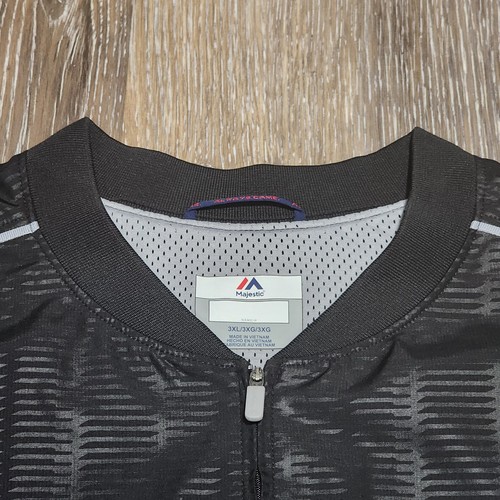 Majestic Cool Base Jacket New Zealand World Baseball Classic 1/4 Zip Mens 3XL - Picture 3 of 11