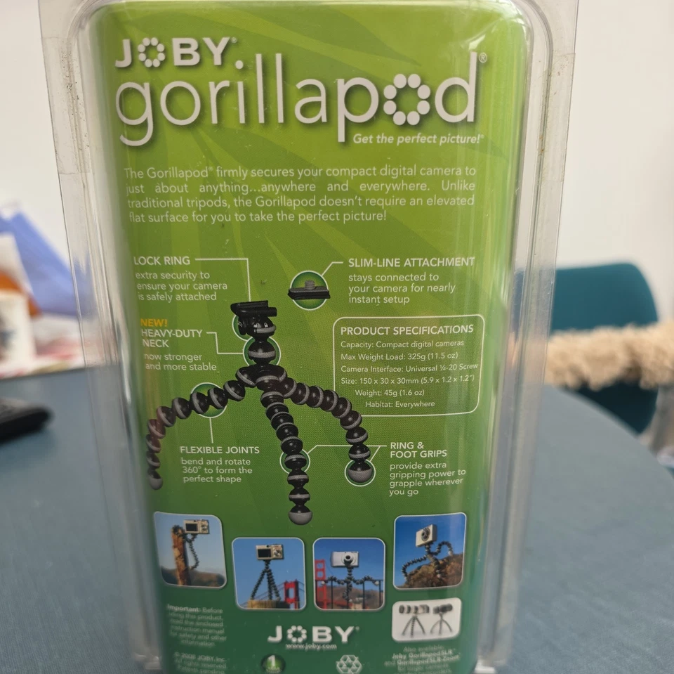 Joby Gorillapod GP1-00EN BNIB The Original Tripod - Image 2 of 2