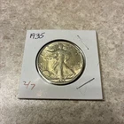 1935 Liberty Walking Half Dollar 50C Silver Business Strike US Coin 2of7 Listed