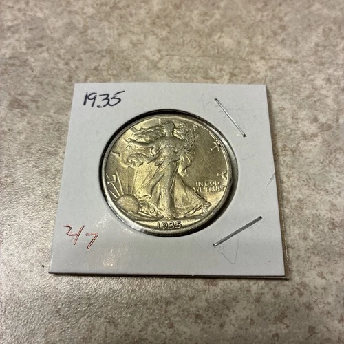 1935 Liberty Walking Half Dollar 50C Silver Business Strike US Coin 2of7 Listed