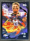 2025 Topps Chrome Bo Nix Base (RAW)