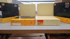 Lot of 6 Vintage Kodak Carousel Transvue 140 Slide Trays w/ Original Boxes 35m